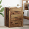 vidaXL Bedside Cabinet Old wood 50 x 36 x 60 cm Engineered wood