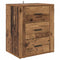 vidaXL Bedside Cabinet Old wood 50 x 36 x 60 cm Engineered wood