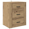 vidaXL Bedside Cabinet Artisan oak 50 x 36 x 60 cm Engineered wood