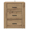 vidaXL Bedside Cabinet Artisan oak 50 x 36 x 60 cm Engineered wood