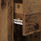 vidaXL Bedside Cabinet Old wood 50 x 36 x 60 cm Engineered wood