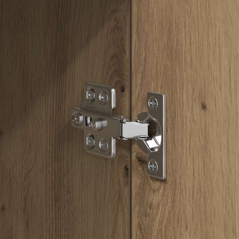 vidaXL Bedside Cabinet Artisan oak 50 x 36 x 60 cm Engineered wood