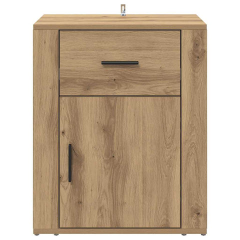 vidaXL Bedside Cabinet Artisan oak 50 x 36 x 60 cm Engineered wood