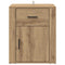 vidaXL Bedside Cabinet Artisan oak 50 x 36 x 60 cm Engineered wood