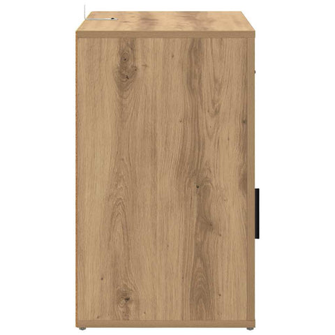 vidaXL Bedside Cabinet Artisan oak 50 x 36 x 60 cm Engineered wood