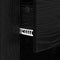 vidaXL Bedside Cabinet Black oak 50 x 36 x 60 cm Engineered wood