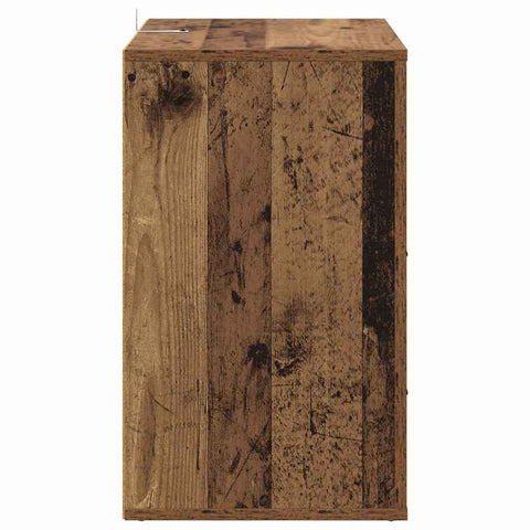 vidaXL Bedside Cabinet Old wood 50 x 36 x 60 cm Engineered wood