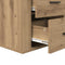 vidaXL Bedside Cabinet Artisan oak 50 x 36 x 60 cm Engineered wood