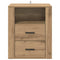 vidaXL Bedside Cabinet Artisan oak 50 x 36 x 60 cm Engineered wood
