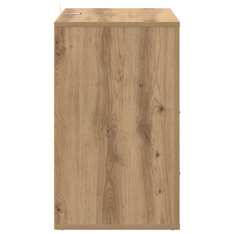 vidaXL Bedside Cabinet Artisan oak 50 x 36 x 60 cm Engineered wood