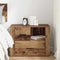 vidaXL Bedside Cabinet Old wood 60 x 36 x 45 cm Engineered wood