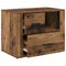 vidaXL Bedside Cabinet Old wood 60 x 36 x 45 cm Engineered wood