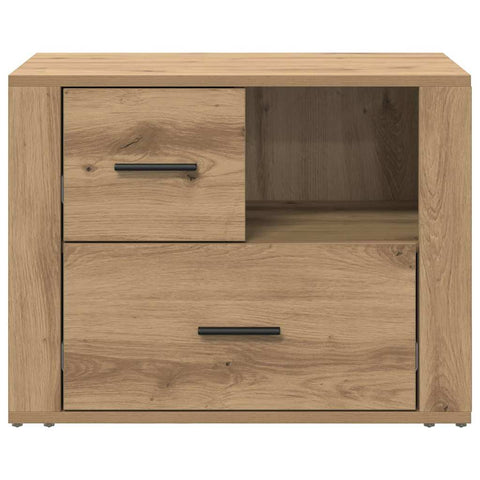 vidaXL Bedside Cabinet Artisan oak 60 x 36 x 45 cm Engineered wood