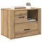 vidaXL Bedside Cabinet Artisan oak 60 x 36 x 45 cm Engineered wood