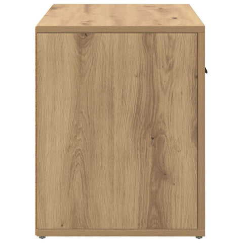 vidaXL Bedside Cabinet Artisan oak 60 x 36 x 45 cm Engineered wood