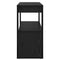 vidaXL Sideboard Black oak 80 x 30 x 60 cm Engineered wood