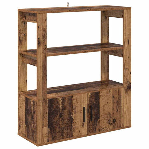 vidaXL Sideboard Old wood 30 x 80 x 90 cm Engineered wood