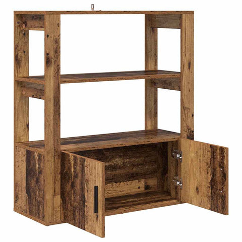 vidaXL Sideboard Old wood 30 x 80 x 90 cm Engineered wood