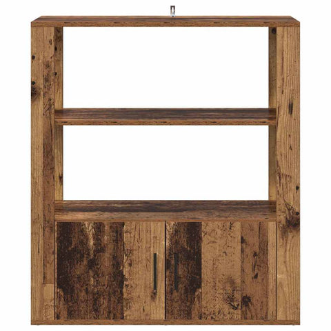 vidaXL Sideboard Old wood 30 x 80 x 90 cm Engineered wood