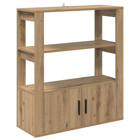 vidaXL Sideboard Artisan oak 30 x 80 x 90 cm Engineered wood