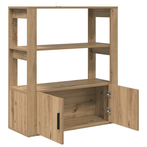 vidaXL Sideboard Artisan oak 30 x 80 x 90 cm Engineered wood