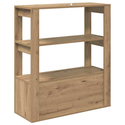 vidaXL Sideboard Artisan oak 30 x 80 x 90 cm Engineered wood