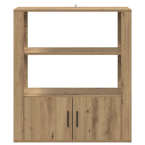 vidaXL Sideboard Artisan oak 30 x 80 x 90 cm Engineered wood