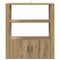 vidaXL Sideboard Artisan oak 30 x 80 x 90 cm Engineered wood