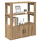 vidaXL Sideboard Artisan oak 30 x 80 x 90 cm Engineered wood