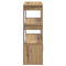 vidaXL Sideboard Artisan oak 30 x 80 x 90 cm Engineered wood