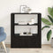 vidaXL Sideboard Black oak 30 x 80 x 90 cm Engineered wood