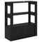 vidaXL Sideboard Black oak 30 x 80 x 90 cm Engineered wood