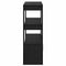 vidaXL Sideboard Black oak 30 x 80 x 90 cm Engineered wood