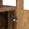vidaXL Sideboard Old wood 30 x 80 x 119.5 cm Engineered wood