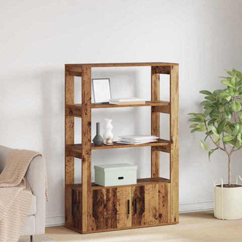 vidaXL Sideboard Old wood 30 x 80 x 119.5 cm Engineered wood