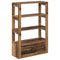 vidaXL Sideboard Old wood 30 x 80 x 119.5 cm Engineered wood