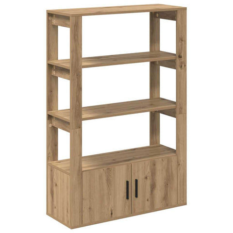 vidaXL Sideboard Artisan oak 30 x 80 x 119.5 cm Engineered wood