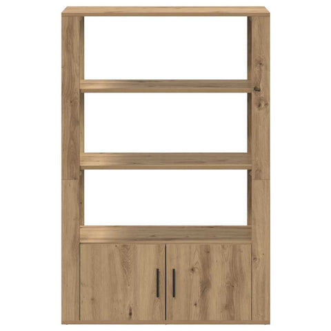 vidaXL Sideboard Artisan oak 30 x 80 x 119.5 cm Engineered wood
