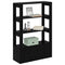 vidaXL Sideboard Black oak 30 x 80 x 119.5 cm Engineered wood