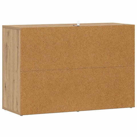 vidaXL Sideboard Artisan Oak 80 x 30 x 53 cm Engineered Wood