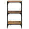 vidaXL Book Cabinet Old wood 40 x 33 x 71 cm Engineered wood