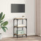 vidaXL Book Cabinet Artisan oak 40 x 33 x 71 cm Engineered wood