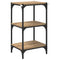 vidaXL Book Cabinet Artisan oak 40 x 33 x 71 cm Engineered wood