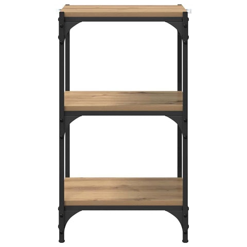 vidaXL Book Cabinet Artisan oak 40 x 33 x 71 cm Engineered wood