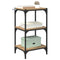 vidaXL Book Cabinet Artisan oak 40 x 33 x 71 cm Engineered wood