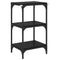 vidaXL Book Cabinet Black oak 40 x 33 x 71 cm Engineered wood