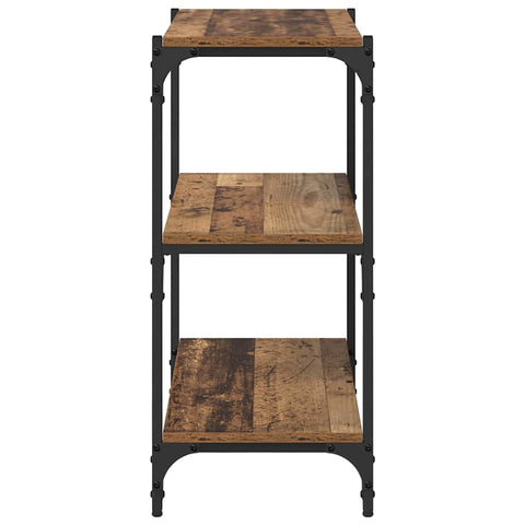 vidaXL Book Cabinet Old wood 60 x 33 x 71 cm Engineered wood