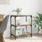 vidaXL Book Cabinet Artisan oak 60 x 33 x 71 cm Engineered wood