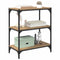 vidaXL Book Cabinet Artisan oak 60 x 33 x 71 cm Engineered wood