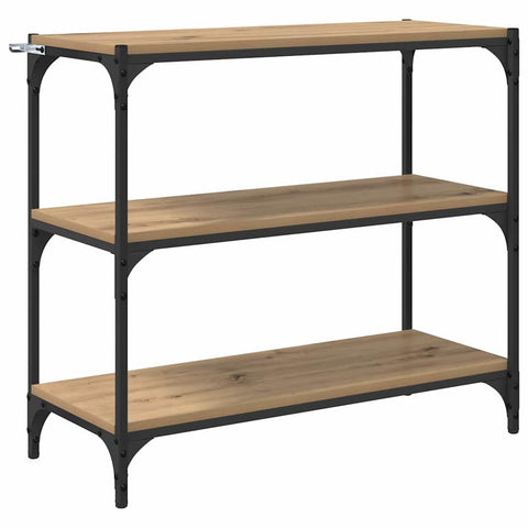 vidaXL Book Cabinet Artisan Oak 80 x 33 x 70.5 cm